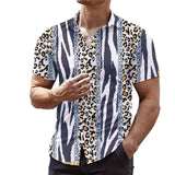 Men Beach T Shirts Summer Casual Loose Shirt Men