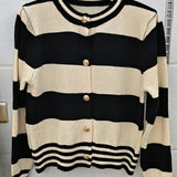 Preppy Aesthetic Sweater Spring and Autumn Retro Gentle Style Cardigan
