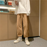 Men Pants Casual Pants Men's Autumn and Winter Loose Trousers