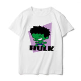 Marvel T Shirt Marvel Co-Branded T-shirt Avengers Half Sleeve