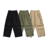 Mens Fall Outfits Overalls Men's and Women's Loose All-Matching Drawstring Ankle-Tied Casual Pants