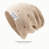 Toboggan Hat Warm Ear Protection Hat Knitted Hat for Men