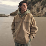 Fog Fear of God Essentials Coat Loose High Street Canvas Tooling Blouse Jerry Same Shirt