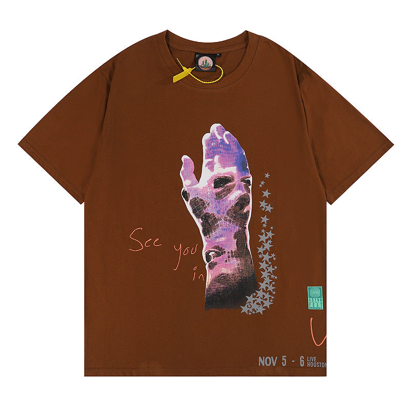 Travis Scott Astroworld Shirt Travis Scott Astroworld Casual Short Sleeve T-shirt
