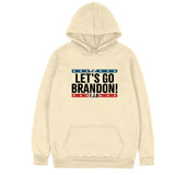 Let'S Go Brandon Hoodie Letter Sweater Men'S And Women'S Long Sleeves Hooded Sweater