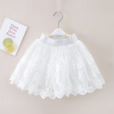 Children Girl Skirts Summer Lace Skirt