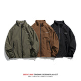 Men Jacket Spring Jacket Men's Spring and Autumn Loose All-Matching Casual