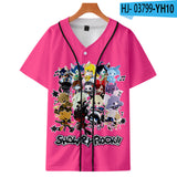 Baggy Baseball Jersey Digital Short-Sleeved Baseball Uniform Summer