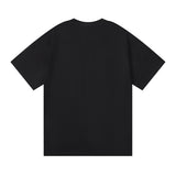 Purple Brand T Shirts Wild Racing Printed Men's and Women's Loose-Fitting Casual round-Neck Short-Sleeved T-shirt