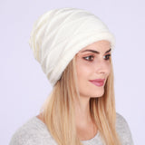 Women Winter Hats Men's and Women's Hats Sleeve Cap Autumn and Winter Knitting Earmuffs Hat
