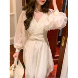 Aesthetic Dress Light Luxury Dress for Women Spring