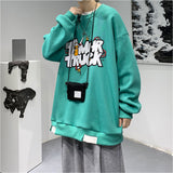 Men Sweatshirts round Neck Sweater Men's Spring and Autumn Casual Loose