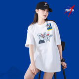 Bugs Bunny Shirt Summer Men and Women Short Sleeve T-shirt Loose Crew Neck Casual