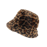 Leopard Fur Hat Autumn and Winter Thickening Warm Hat