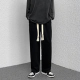 Men Pants Casual Pants Men's Autumn and Winter Straight Loose Pants