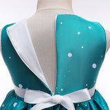 Toddler Girls Sequin Gown Dress Children's Christmas Clothing and Dress Performance Performance Skirt Princess Gown Dress