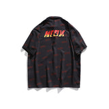 Men's T-Shirt Summer Men's Case Printed Shirt Casual Short Sleeve