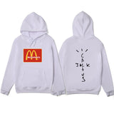 Cactus Jack McDonalds Hoodie Autumn and Winter Fashion Men's and Women's Sweater