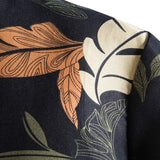 Men Hawaii Shirts Summer Cotton Linen Men's Shirt