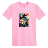 JoJo's Bizarre Adventure Dressing J Printed Fashion Short Sleeve T-shirt