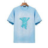 We11 Done T Shirts Cartoon Little Monster Pattern for Men and Women