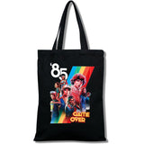 Stranger Things Hellfire Club Handbag Stranger Things Stranger Things Canvas Bag Tote Bag Cross-Border Foreign Trade One Piece Dropshipping Canvas Bag