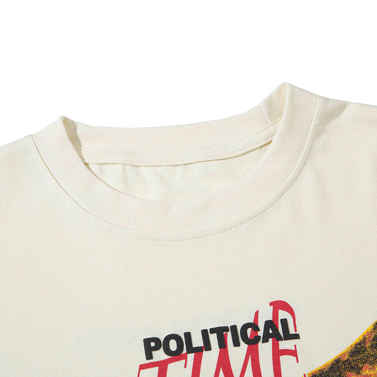 Rrr123 T Shirt Python Foam Printed Loose T-shirt