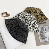 Leopard Fur Hat Leopard Print Sun Protection Hat