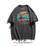 Men's T-Shirts Summer Short-Sleeved T-shirt Men's Loose Casual T-shirt