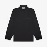 Fog Fear of God Essentials Sweatshirt Double-Line Polo Shirt High Street Loose Terry Fog Lapel Sweater