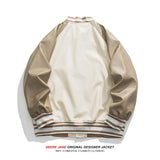 Men Jacket Spring Color Matching Men All-Matching Jacket Jacket