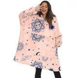 Hoodies Blankets Hooded Sweater Lazy Blanket plus Velvet Thickened