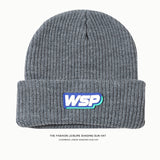 Toboggan Hat Women's Autumn Letters Winter Warm Men