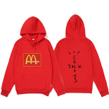 Cactus Jack McDonalds Hoodie Autumn and Winter Fashion Men's and Women's Sweater