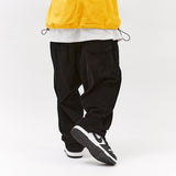 Mens Corduroy Pants Autumn Winter Japanese Retro Straight Men's Business Shirt Casual Pants
