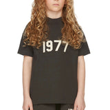 Fear of God Essentials Kids 1977 Shorts Children Loose-Fitting Pure Cotton Short Sleeves