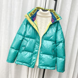 Women Winter Coats Puffer Jacket Down Coat Down Jacket Female Short White Duck Down Puffer Jacket Coat