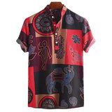 Men Hawaii Shirts Summer Men's Casual Trend Shirt