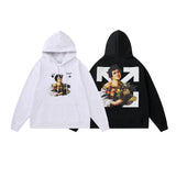 Caravaggio Hoodie Autumn and Winter Oil Painting Printing Men's and Women's Hoodie