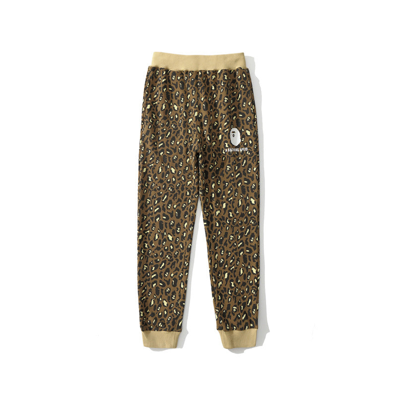 Shark Print Pant Spring and Autumn New Trousers Men's Youth Sweatpants