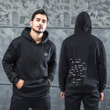 Men Graphic Hoodie Shawn Mendes W Hoodie Print Velvet Padded Hooded Sweatshirt