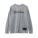 We11 Done Sweatshirts round-Neck Clothing Cartoon Print Anime for Men and Women