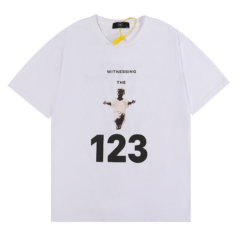 Rrr123 T Shirt Vintage Youth Loose Short Sleeve