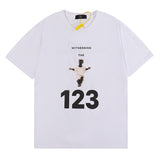 Rrr123 T Shirt Vintage Youth Loose Short Sleeve