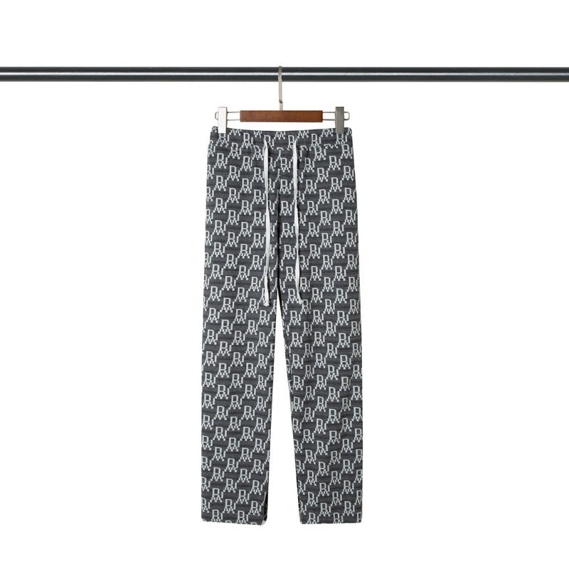 We11 Done Pants Trousers Mid Waist Casual Same Style for Men and Women