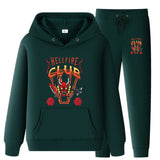Stranger Things Hellfire Club Hoodie Sweater Suit