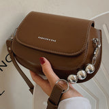Sling Bags Popular Bag Women's Fashion Beaded Small Square Bag