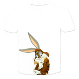 Bugs Bunny Shirt Men And Women Short-Sleeved Casual T-Shirt