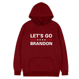 Let'S Go Brandon Hoodie Winter Letter Printed Hoodie