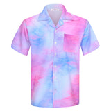 Men Beach T Shirts Summer Short Sleeve Shirt Men's Casual